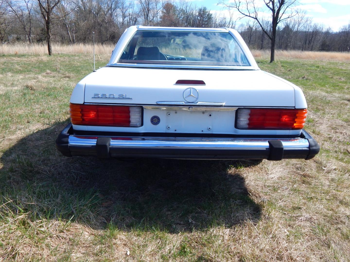 1989 White /Red Mercedes-Benz 560 (WDBBA48D9KA) with an 5.6 Liter V8 engine, Automatic transmission, located at 6528 Lower York Road, New Hope, PA, 18938, (215) 862-9555, 40.358707, -74.977882 - Here is a well cared for 1989 Mercedes-Benz 560 SL 2 top roadster, 5.6 Liter V8 engine, auto trans, leather interior, power windows, central locking system, cruise control, climate control, factory alloy wheels, fog lights, power antenna, wood trim, AM/FM/CD stereo. Comes with car cover. 6/24 Pa. I - Photo#7